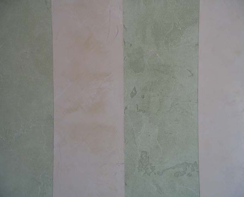 venetian plaster italian plasters Venetian Plaster Stripes Blue green gray grey taupe Puyallup